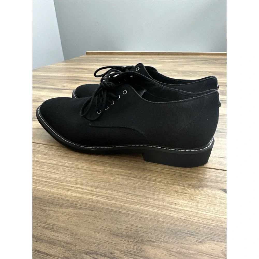 Men's Guess Denim Black‎ Oxford Dress Shoes Size 10.5 Lace Up